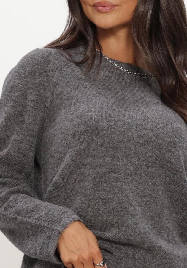 SELECTED WOMEN Dames Truien & Vesten Slwlulu New Ls Knit O-neck Zwart - Foto 3