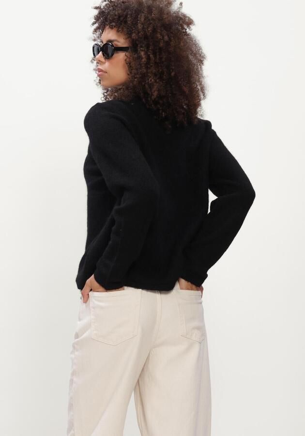 SELECTED WOMEN Dames Truien & Vesten Slwlulu New Ls Knit O-neck Zwart - Foto 3