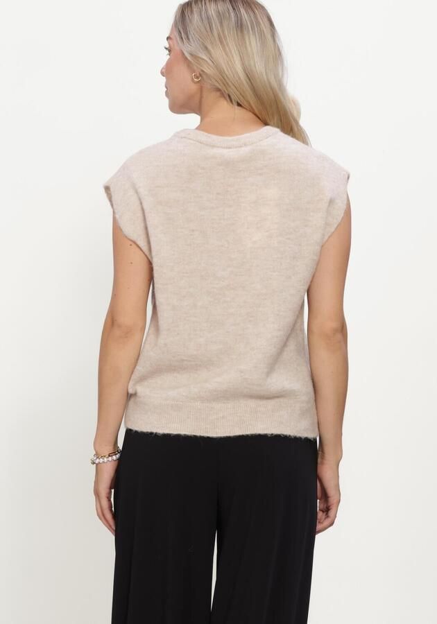 SELECTED WOMEN Dames Truien & Vesten Slwlulu Sl Knit Vest Beige - Foto 2