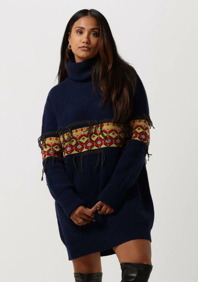Semicouture Dames Sweater Vest Donkerblauw Blue Dames
