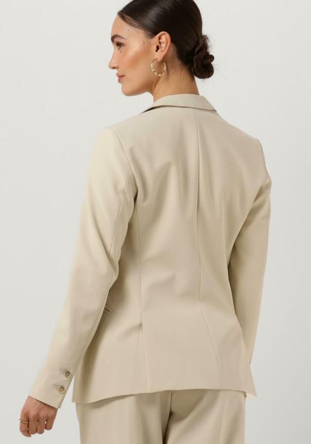 Semicouture Beige Alexina Dames Blazer Beige Dames