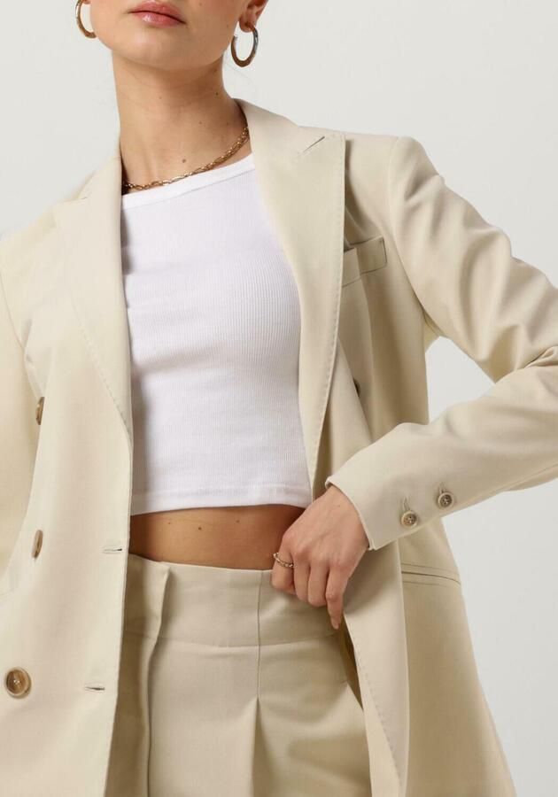 Semicouture Beige Alexina Dames Blazer Beige Dames - Foto 2