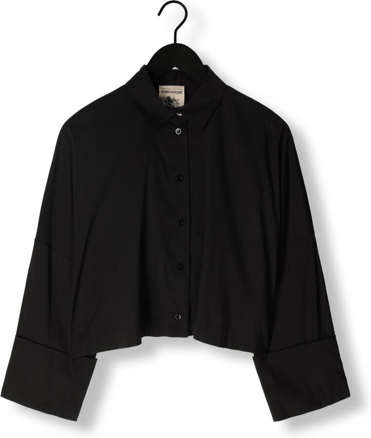 SEMICOUTURE Dames Blouses S4sk03 Shirt Zwart