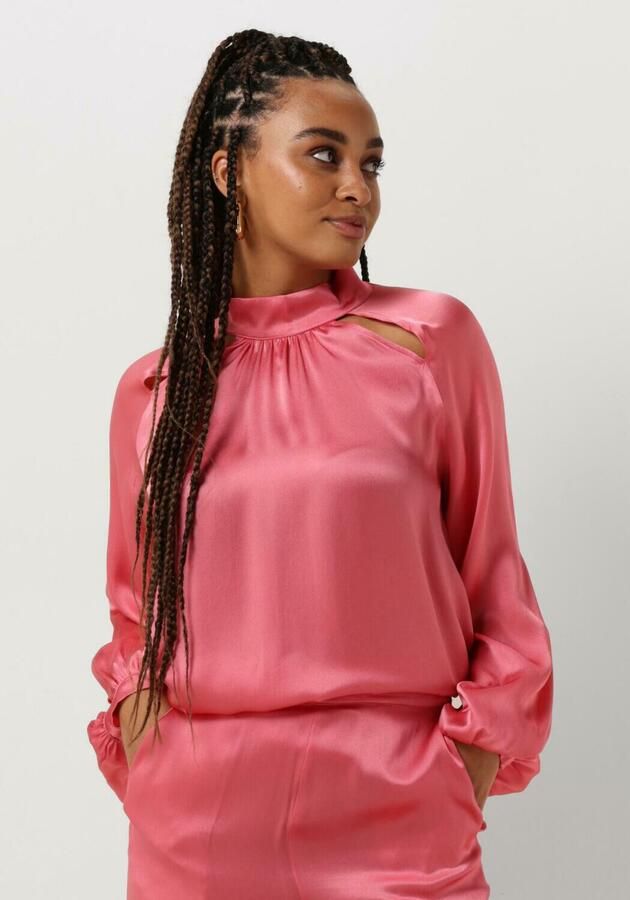 SEMICOUTURE Dames Blouses Yazmine Blouse Roze - Foto 4