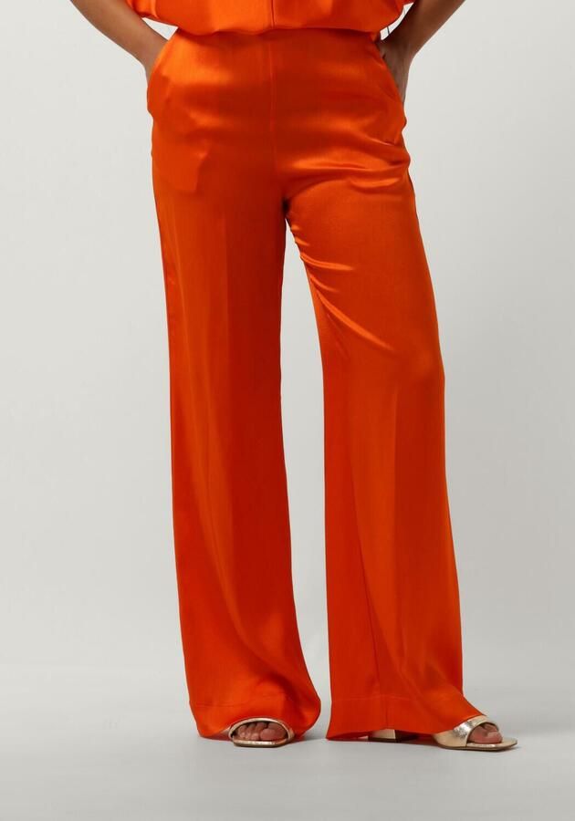 SEMICOUTURE Dames Broeken Emmerson Trousers Oranje - Foto 3