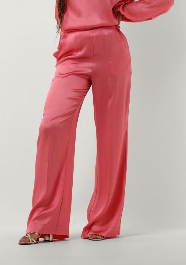 Semicouture Roze Emmerson Trousers Damesbroek Pink Dames - Foto 3