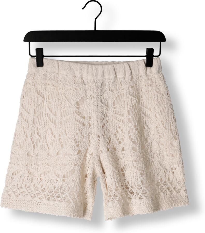 Semicouture Lorita Short Zandkleurige Damesbroek Beige Dames