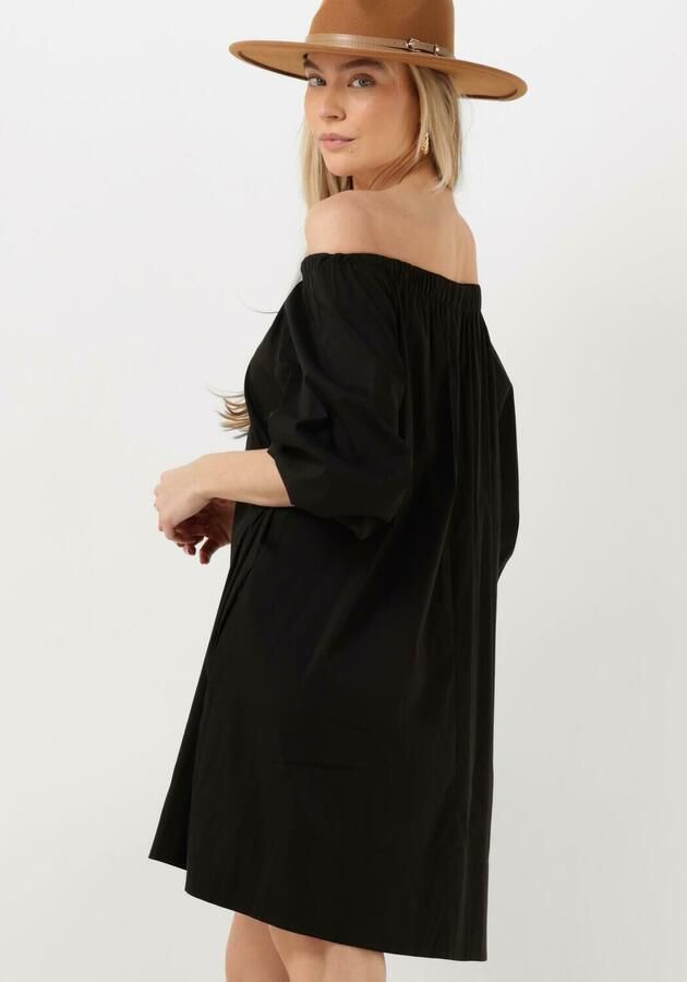 Semicouture Zwarte Mini Jurk S4Sk26 Stijl Black Dames