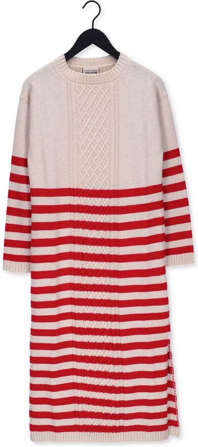 Semicouture Midi Jurk Ecru Beige Dames - Foto 4