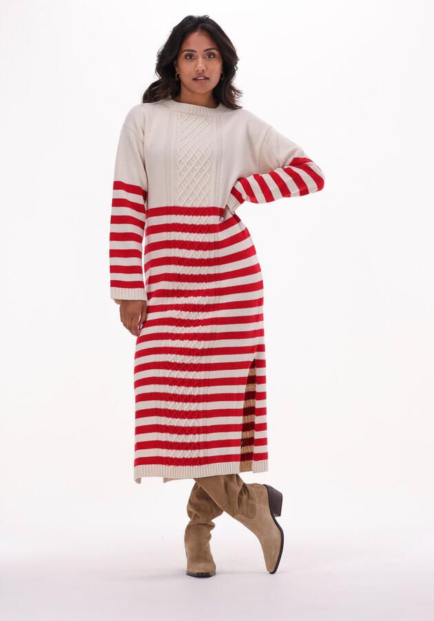 Semicouture Midi Jurk Ecru Beige Dames - Foto 3