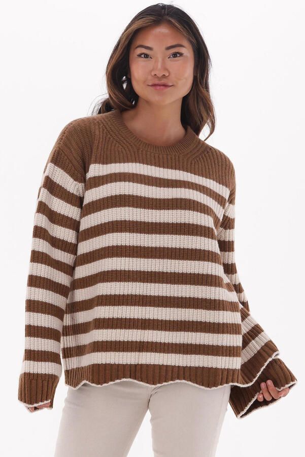 SEMICOUTURE Dames Truien & Vesten Y2wb24 Bruin - Foto 2