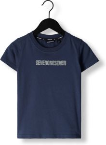 Sevenoneseven Blauwe T-shirt T-shirt Short Sleeves