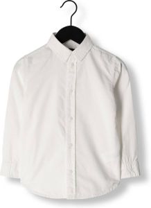 Sevenoneseven Witte Casual Overhemd Linnen Look Shirt