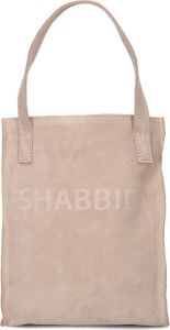 Shabbies Beige Shopper 0235 Shoppingbag Suede S