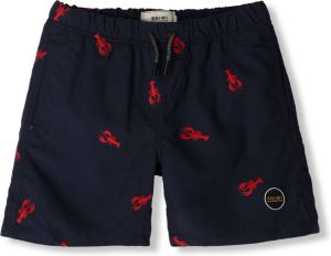 Shiwi Blauwe Swimshort Lobster Embroidery