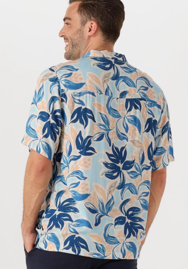SHIWI Heren Overhemden Men Vic Short Sleeve Shirt Floral Leafs Multi - Foto 2