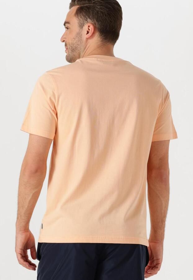 SHIWI Heren Polo's & T-shirts Men Liam Regular T-shirt Paradise Oranje - Foto 3