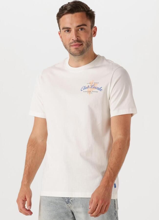 SHIWI Heren Polo's & T-shirts Men Liam Regular T-shirt Paradise Wit - Foto 4