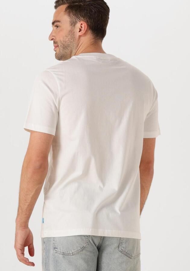 SHIWI Heren Polo's & T-shirts Men Liam Regular T-shirt Paradise Wit - Foto 2