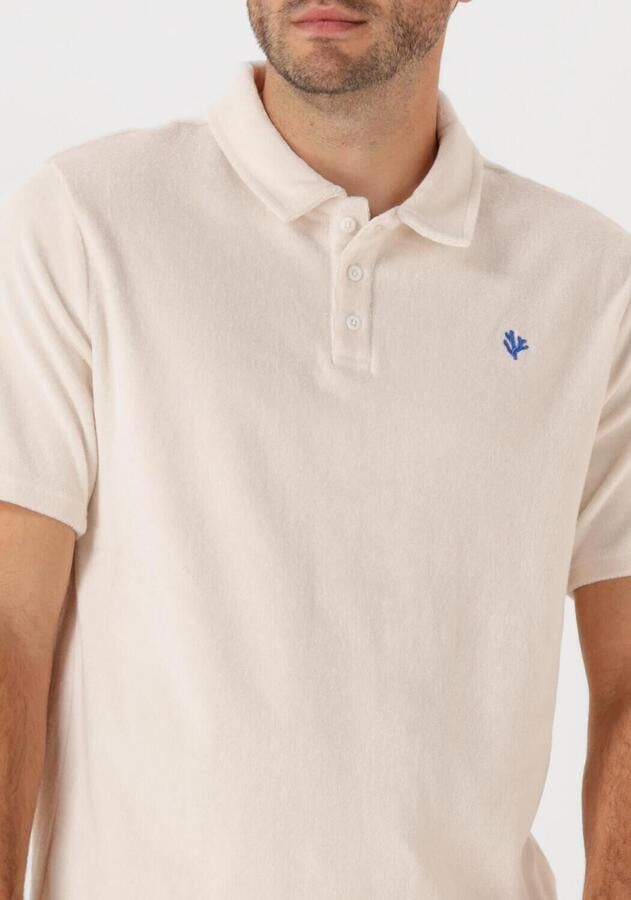 SHIWI Heren Polo's & T-shirts Men Nico Toweling Polo Solid Ecru - Foto 2
