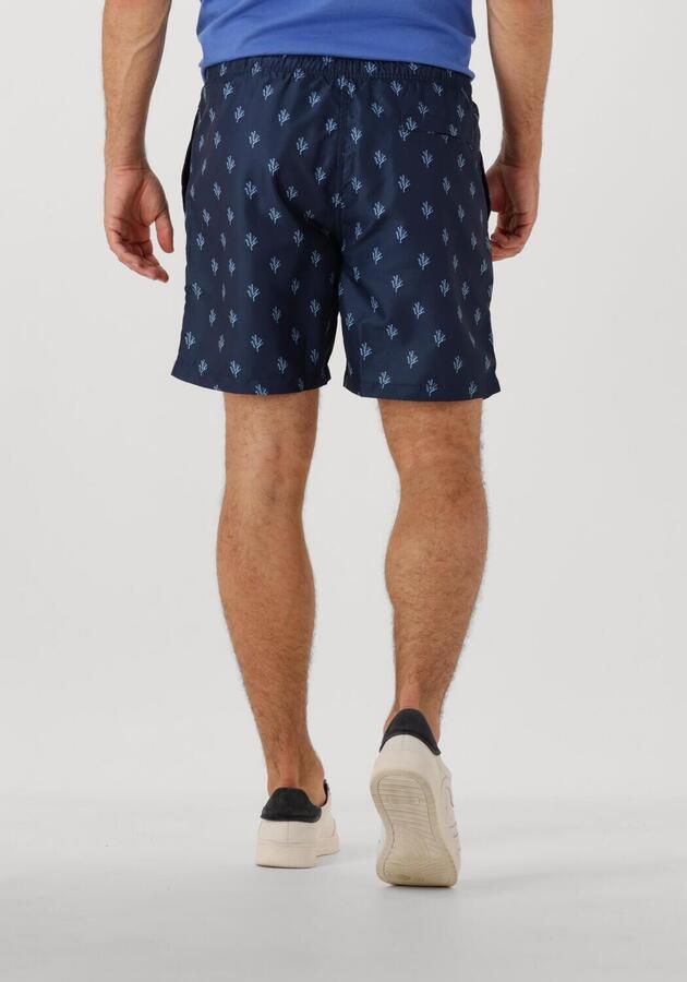 SHIWI Heren Zwembroeken Men Mike Swim Shorts 7 Inch Sketched Coral Donkerblauw - Foto 2