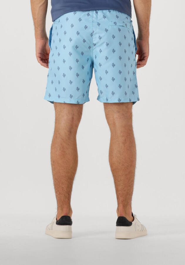 SHIWI Heren Zwembroeken Men Mike Swim Shorts 7 Inch Sketched Coral Lichtblauw - Foto 2