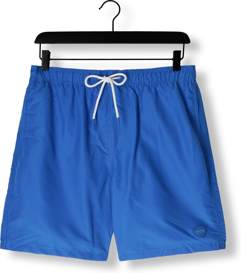 SHIWI Heren Zwembroeken Men Mike Swim Shorts 7 Inch Solid Blauw
