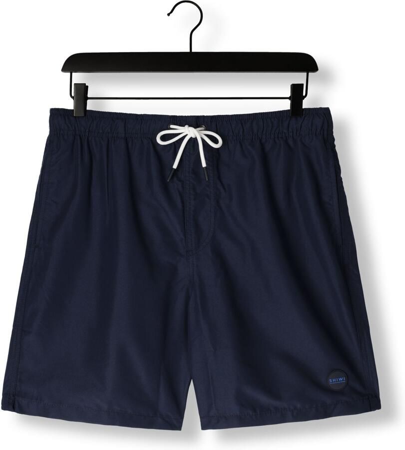 SHIWI Heren Zwembroeken Men Mike Swim Shorts 7 Inch Solid Donkerblauw
