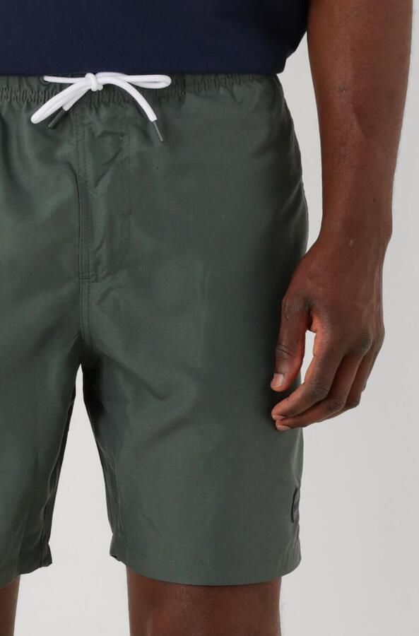 SHIWI Heren Zwembroeken Men Mike Swim Shorts 7 Inch Solid Donkergroen - Foto 4