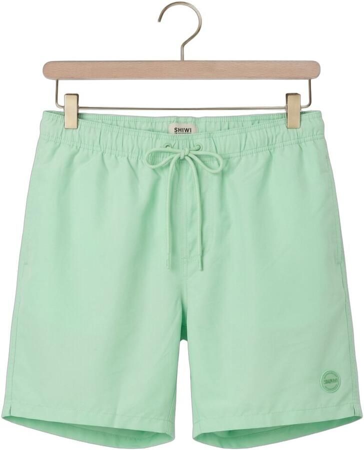 SHIWI Heren Zwembroeken Men Mike Swim Shorts 7 Inch Solid Mint - Foto 2