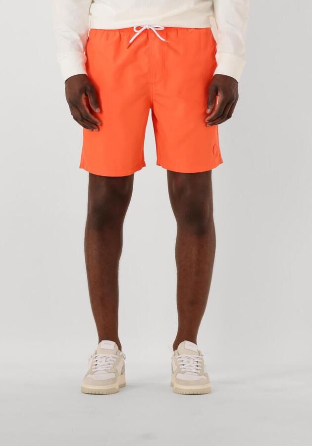 SHIWI Heren Zwembroeken Men Mike Swim Shorts 7 Inch Solid Oranje - Foto 3