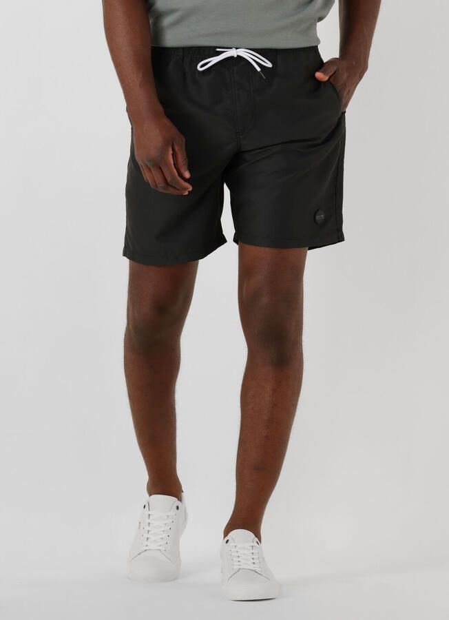 SHIWI Heren Zwembroeken Men Mike Swim Shorts 7 Inch Solid Zwart - Foto 4