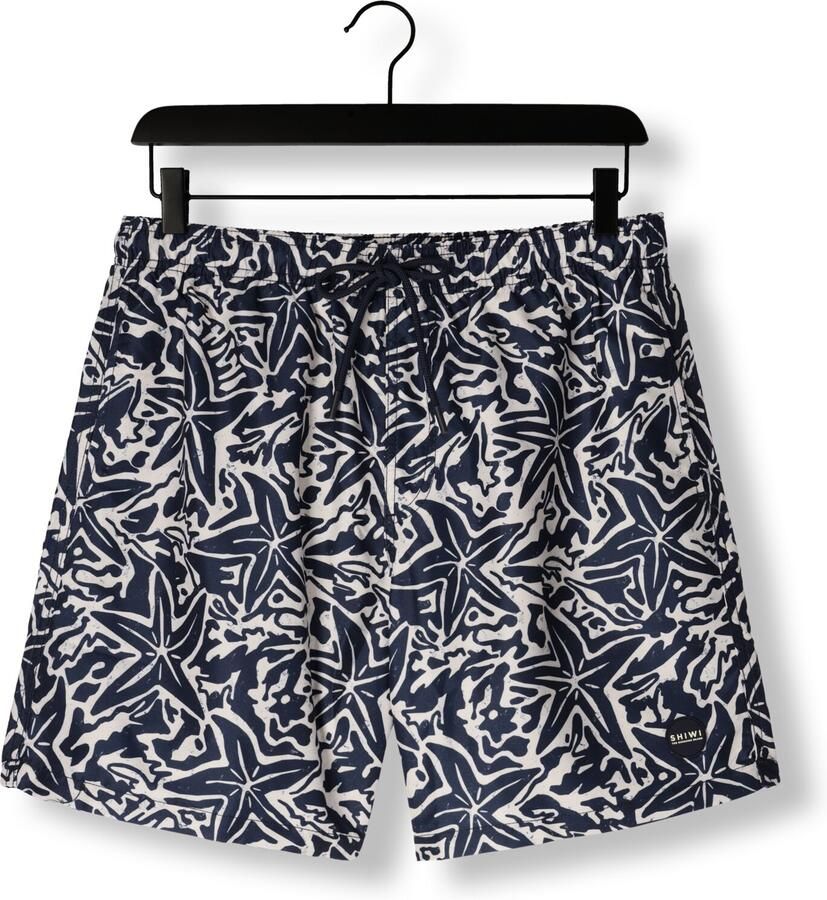 SHIWI Heren Zwembroeken Men Mike Swim Shorts 7 Inch Starfish Donkerblauw