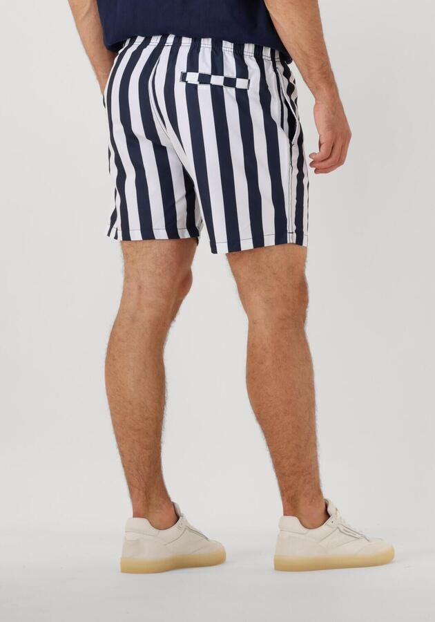 SHIWI Heren Zwembroeken Men Swimshort Broad Stripe Blauw - Foto 2