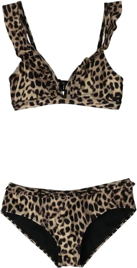 Shiwi The Sunshine Brand triangel bikini Bella beige zwart