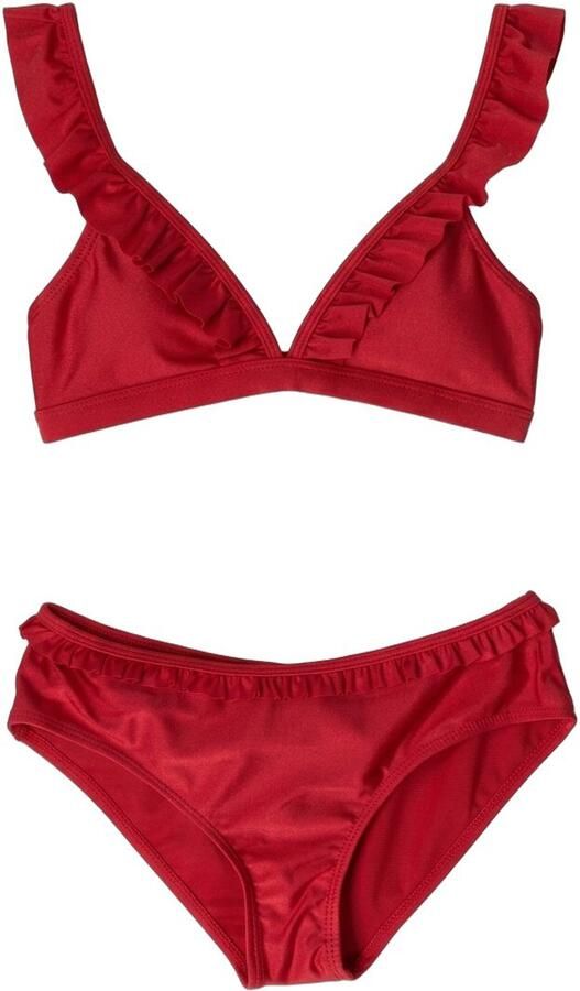 Shiwi The Sunshine Brand triangel bikini Bella donkerrood