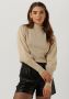 Silvian Heach Glitter Elastische Top voor Vrouwen Beige Dames - Thumbnail 1