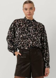 Silvian Heach Bruine Blouse Blusa tunica blouse