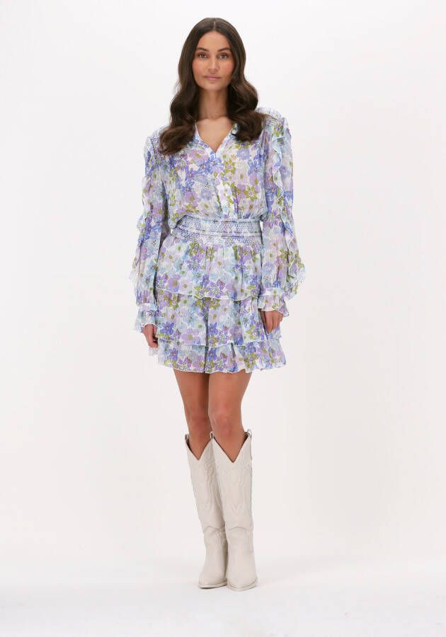 Silvian Heach Liliak Flowy Dagjurk Blue Dames