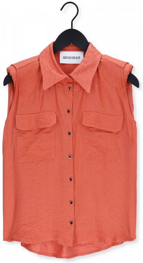 Silvian Heach Giromanisch shirt met riemen Rood Dames