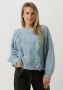 Silvian Heach Stijlvolle franjesweater Blauw Dames - Thumbnail 1