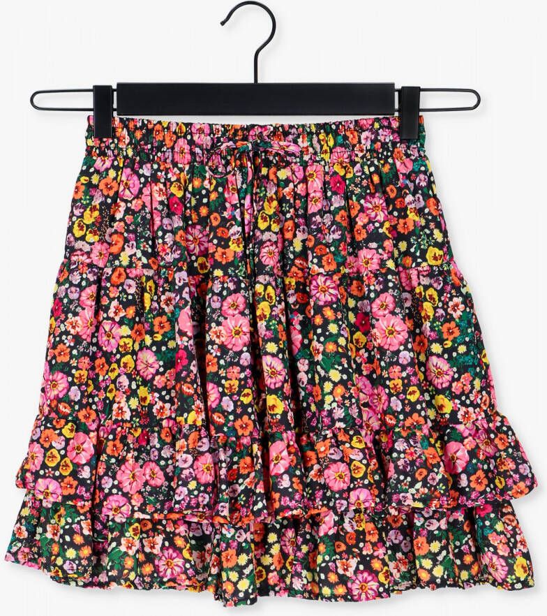 Silvian Heach Rokje met bloemenprint Senuf zwart