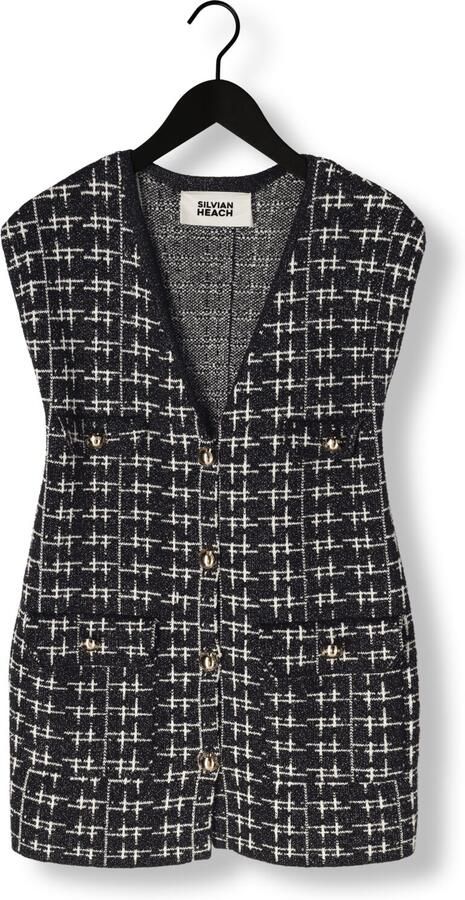 SILVIAN HEACH Dames Blazers Gilet Sweat Johan Zwart - Foto 3