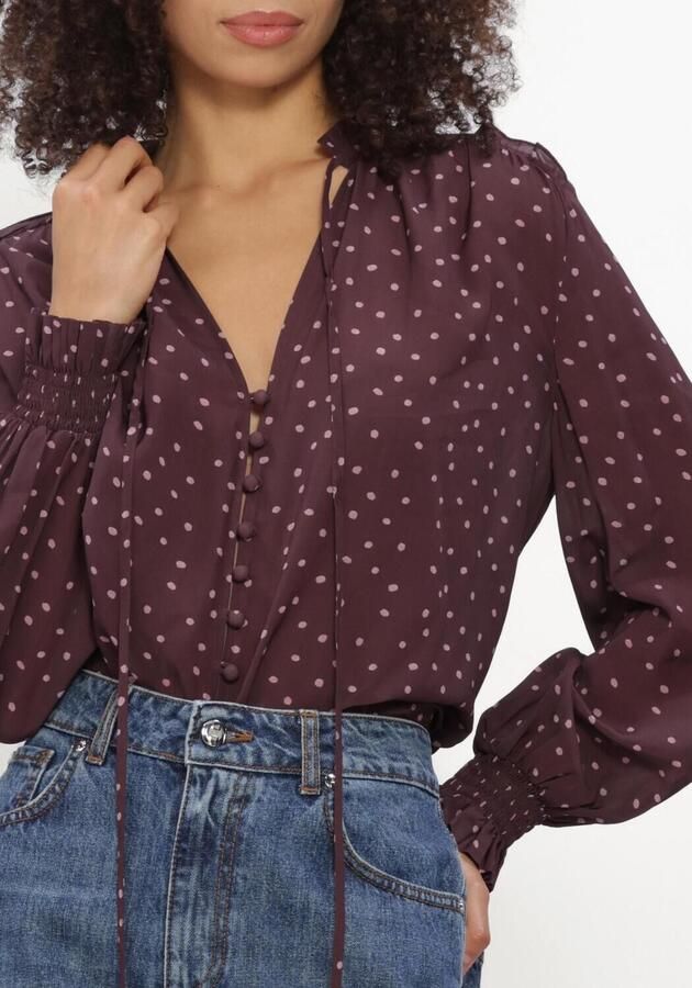 SILVIAN HEACH Dames Blouses Blouse Orinta Bordeaux - Foto 3