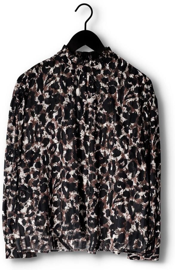 SILVIAN HEACH Dames Blouses Blusa tunica blouse Bruin - Foto 3