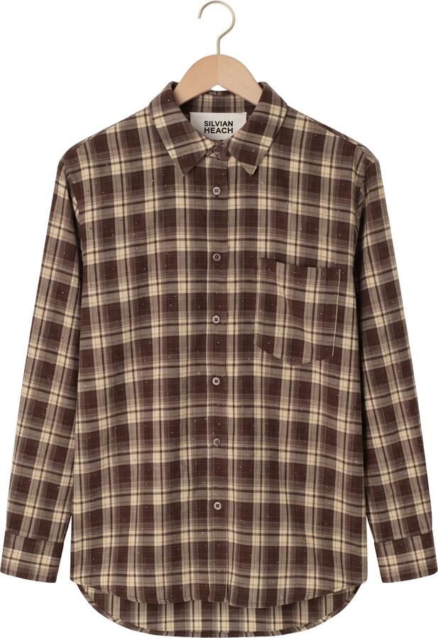 SILVIAN HEACH Dames Blouses Shirt Dhalor Bordeaux - Foto 4