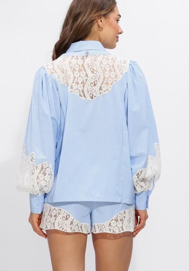 SILVIAN HEACH Dames Blouses Shirt Illasi Lichtblauw - Foto 2