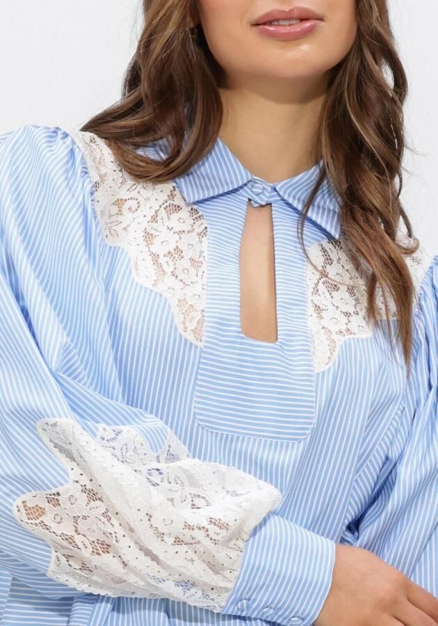 SILVIAN HEACH Dames Blouses Shirt Illasi Lichtblauw - Foto 3