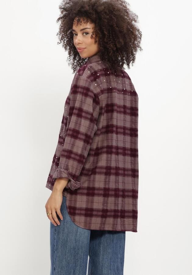 SILVIAN HEACH Dames Blouses Shirt Numar Bordeaux - Foto 3