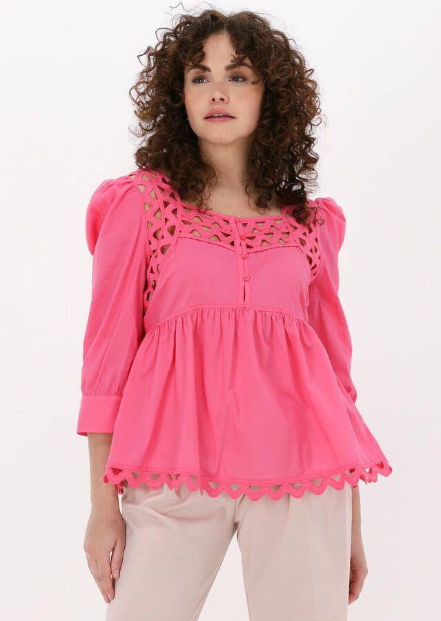 SILVIAN HEACH Dames Blouses Vest Top Purusa Fuchsia - Foto 4